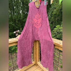 Kantha Bae - KB Jumpsuit - Rooted Heart - One Size